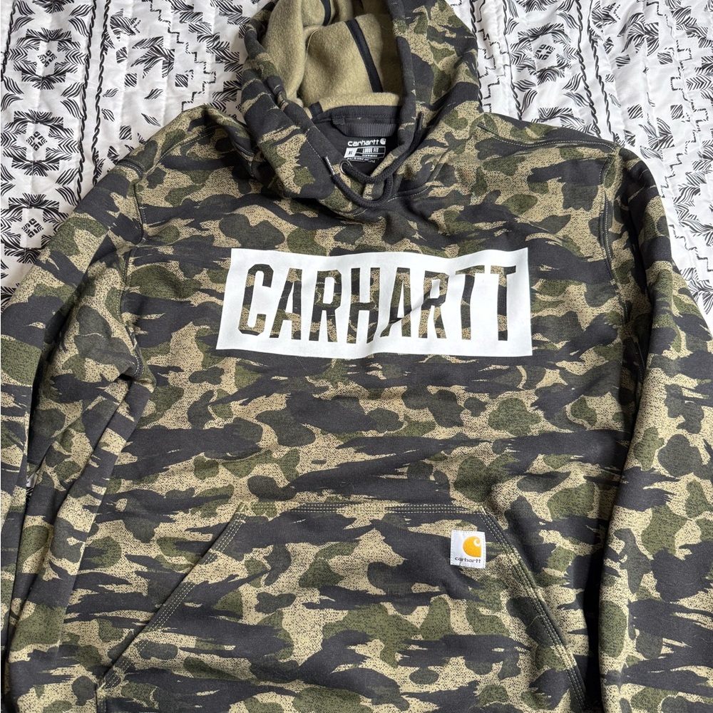 Carhartt Camo Hoodie
